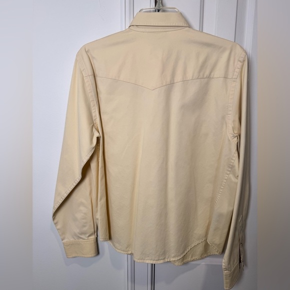 Ralph Lauren vintage Cream Button Down Shirt - Picture 3 of 6